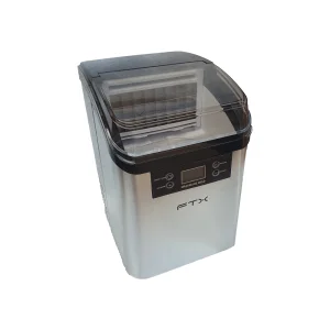 FABRICADORA DE HIELO FTX 180W 220V 2.5L/20KG ACERO INOXIDABLE IM-08 Hover