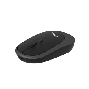 MOUSE FTX WIRELESS DUAL-MODE MWB59 1600DPI/4 BOTONES/RECARGABLE/GRIS CON NEGRO Hover