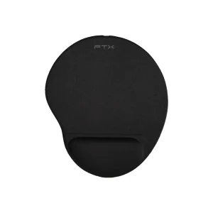 MOUSE PAD FTXMPG01-BK 31X27CM CON APOYO DE MUÑECA GEL NEGRO 032632