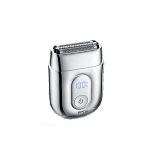 AFEITADORA INALAMBRICA FTX IPX6/RECARGABLE/LED/USB-C PLATA ESH-100 Hover