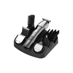 AFEITADORA INALAMBRICA 20 EN 1 FTX IPX6/RECARGABLE/LED/USB-C PLATA ESH-601