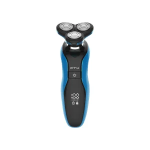AFEITADORA INALAMBRICA 12 EN 1 FTX IPX6/RECARGABLE NEGRO Y AZUL ESH-300