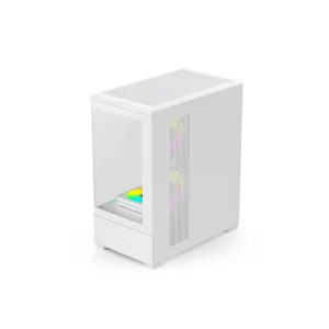 GABINETE GAMER FTX PCC-G9WH VIDRIO TEMP 3 FAN ATX/MATX/ITX BLANCO Hover