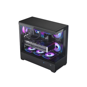 GABINETE GAMER FTX PCC-G11 VIDRIO TEMP 3 FAN EATX/ATX/MATX/ITX Hover