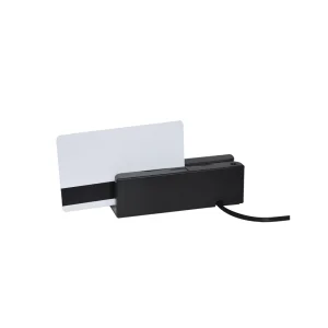 LECTOR DE TARJETA FTX USB BANDA MAGNETICA BIDIRECCIONAL MCR-100 NEGRO Hover