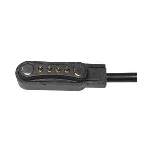 CABLE CARGADOR SMARTWATCH FTX 4 PINES NEGRO PARA K10 Hover