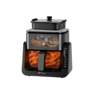 FREIDORA SIN ACEITE 10 EN 1 FTX AF2-07 7L 1500W 220V VIDRIO DIGITAL