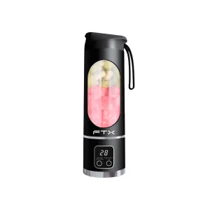 LICUADORA PORTATIL FTX 25W RECARGABLE 3 FUNCIONES NEGRO PB-BK