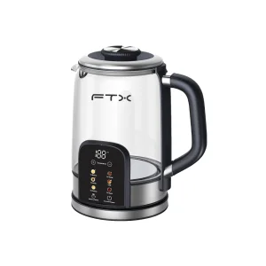 HERVIDORA ELECTRICA FTX 1.7L 2200W 220V TOUCH ACERO INOXIDABLE TRANSPARENTE EK2-330 Hover