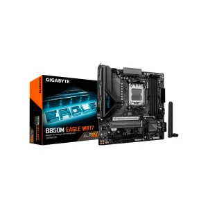 PLACA MADRE GIGABYTE AM5 B850M EAGLE WIFI7 DDR5 S/R/HDMI/DP/2M2/USB3.2/MATX
