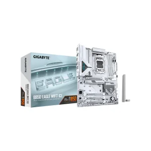PLACA MADRE GIGABYTE AM5 B850 EAGLE WIFI7 ICE DDR5 S/R/HDMI/DP/3M2/USB3.2/ATX