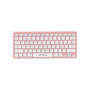 TECLADO FTX BLUETOOTH FTXB1000 ULTRA SLIM ESP/ROSA