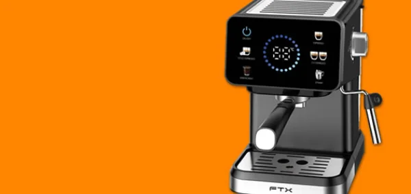 Cafetera FTX 2 Tazas 1050W Inox